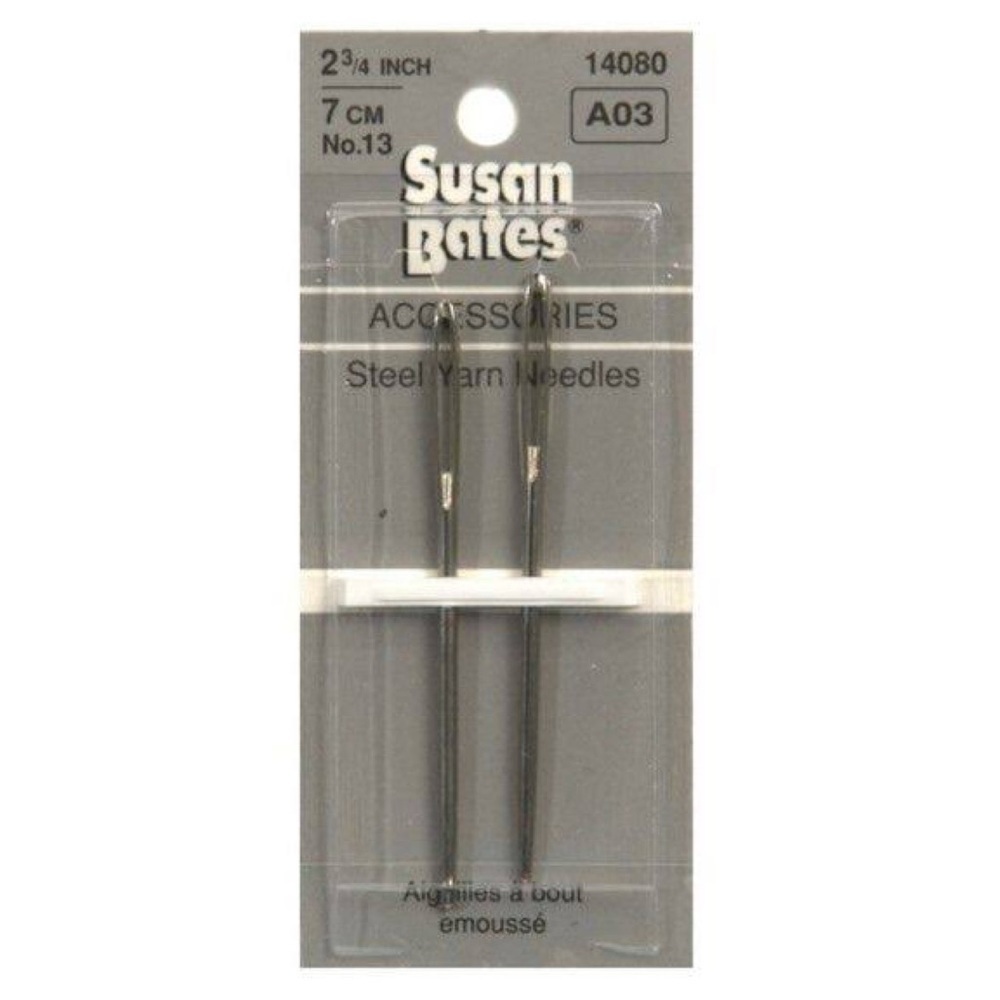 Susan Bates Steel Yarn Needles - 2¾ Inches